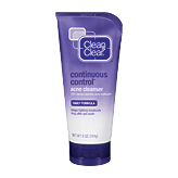 Johnson & Johnson's Clean & Clear continuous control acne cleanser, 10% benzoyl peroxide Full-Size Picture